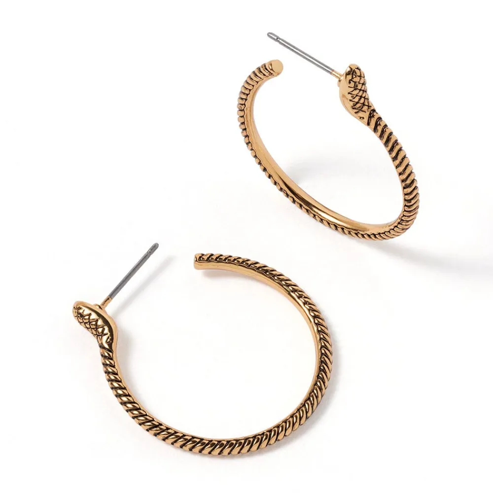 serpentine_hoop_earrings_2.webp Serpentine Hoop Earrings*The Met Store Hot