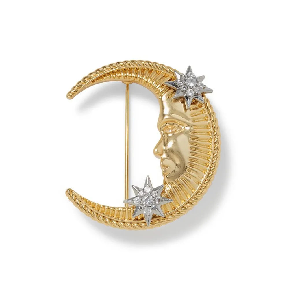 spanish_day_and_night_moon_brooch_0.webp Spanish Day and Night Moon Brooch*The Met Store Fashion
