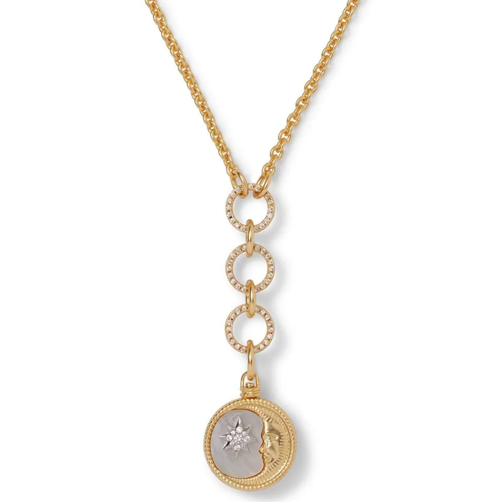 spanish_day_and_night_reversible_lariat_pendant_necklace_2.webp Spanish Day and Night Reversible Lariat Pendant Necklace*The Met Store Outlet