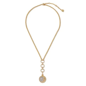 Spanish Day and Night Reversible Lariat Pendant Necklace*The Met Store Outlet