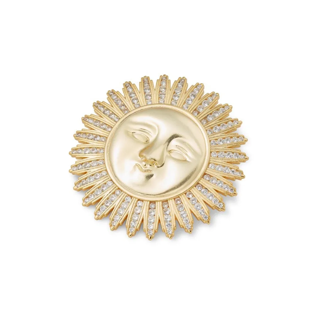 spanish_day_and_night_sun_brooch_2.webp Spanish Day and Night Sun Brooch*The Met Store Discount