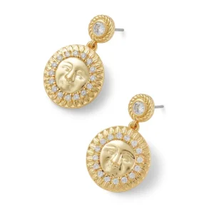 Spanish Day and Night Sun Drop Earrings*The Met Store Online