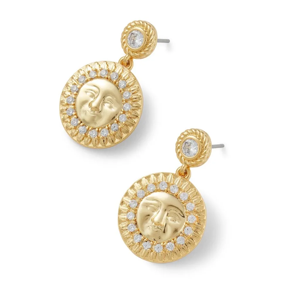 spanish_day_and_night_sun_drop_earrings_4.webp Spanish Day and Night Sun Drop Earrings*The Met Store Online