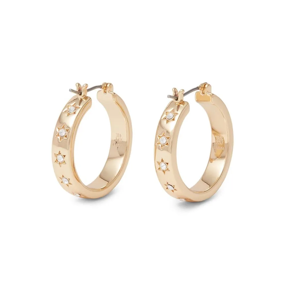 star_hoop_earrings_1.webp Star Hoop Earrings*The Met Store Cheap