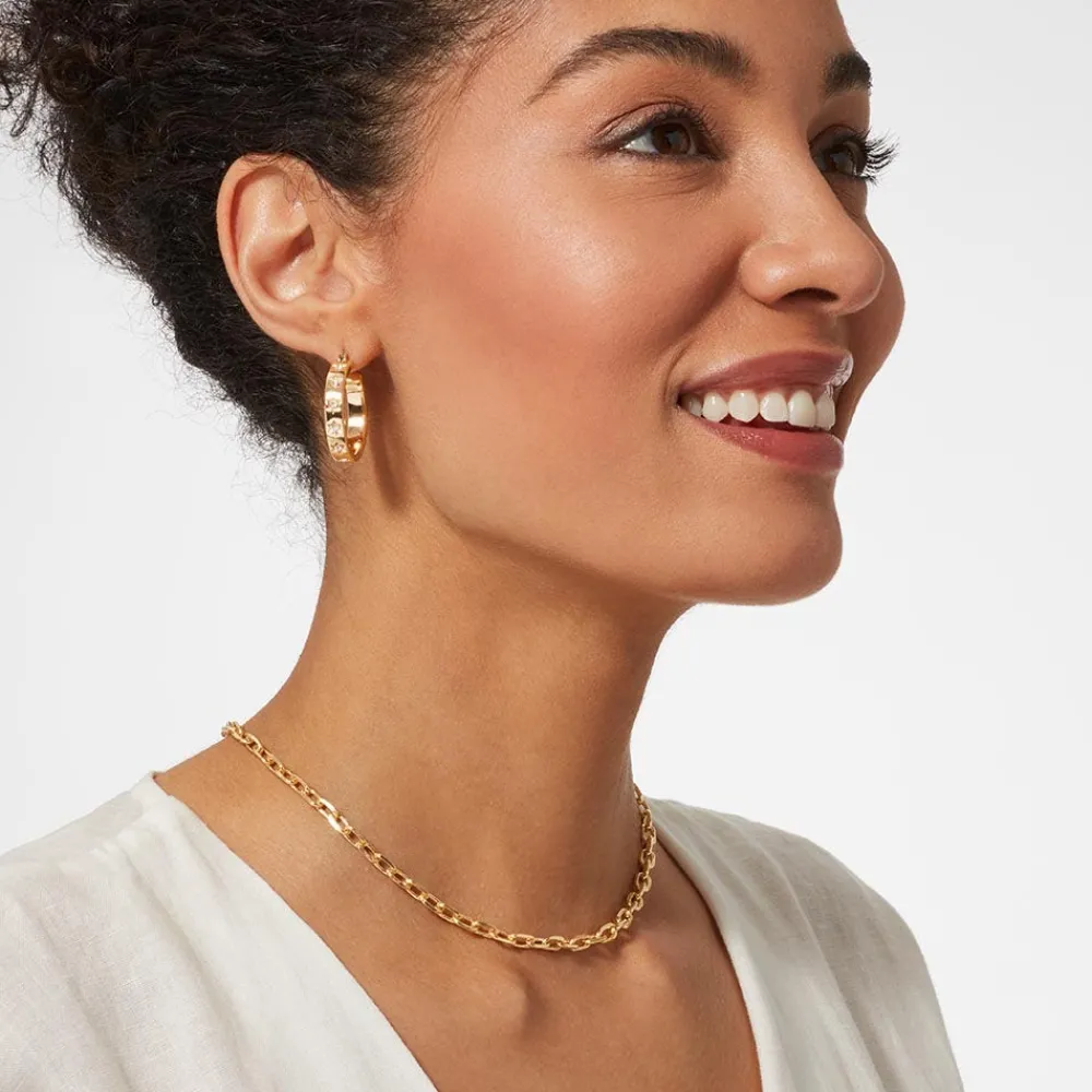 star_hoop_earrings_3.webp Star Hoop Earrings*The Met Store Cheap