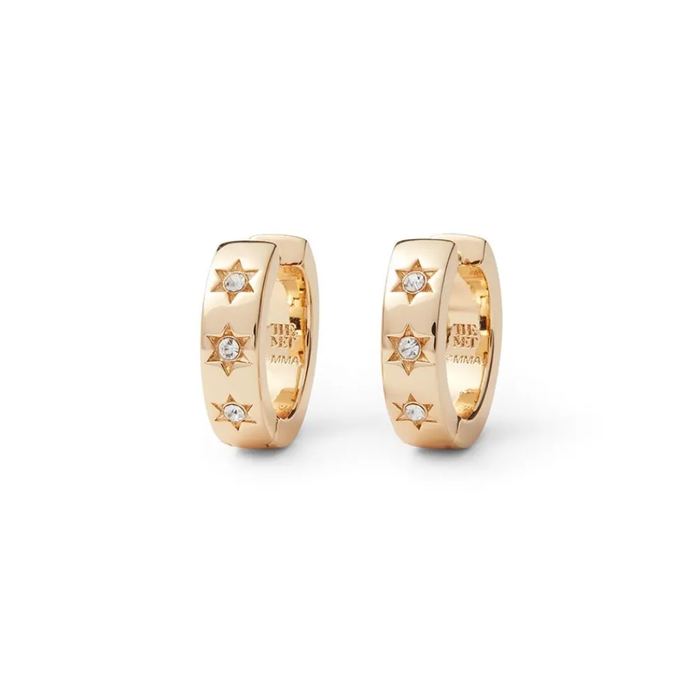 star_huggie_earrings_0.webp Star Huggie Earrings*The Met Store Fashion