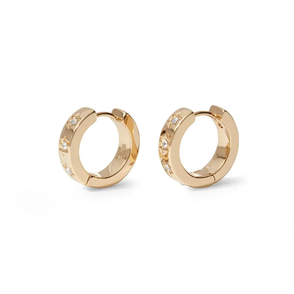 star_huggie_earrings_1.webp Star Huggie Earrings*The Met Store Fashion