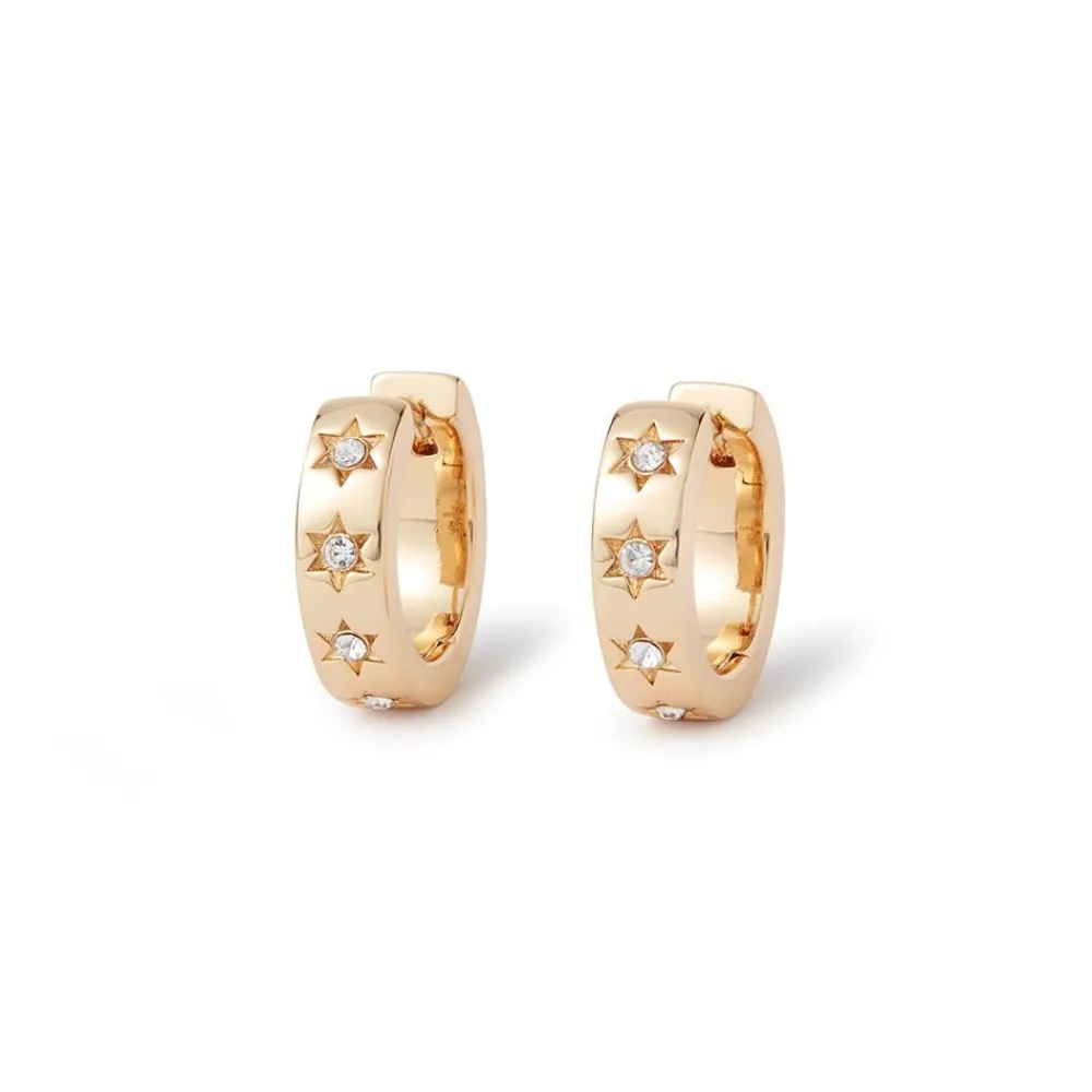 star_huggie_earrings_2.webp Star Huggie Earrings*The Met Store Fashion