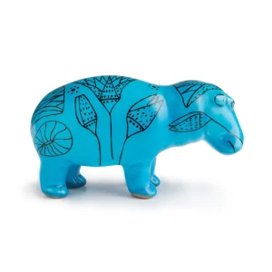 Statuette of a Hippopotamus Sculpture*The Met Store Clearance