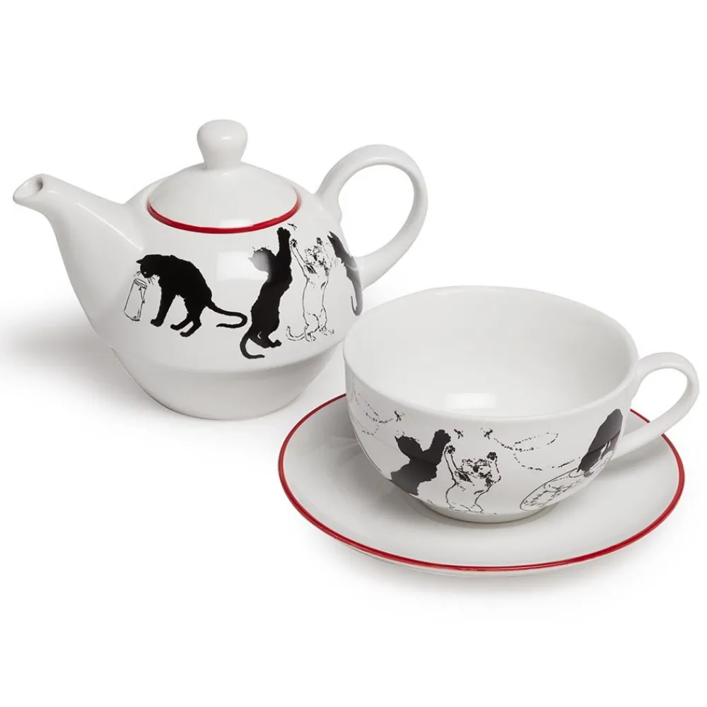 steinlen_cats_teaforone_set_2.webp Steinlen Cats Tea-for-One Set*The Met Store Cheap
