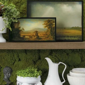 Sublime Landscapes Heade Newburyport Meadows Large Lacquer Tray*The Met Store Outlet