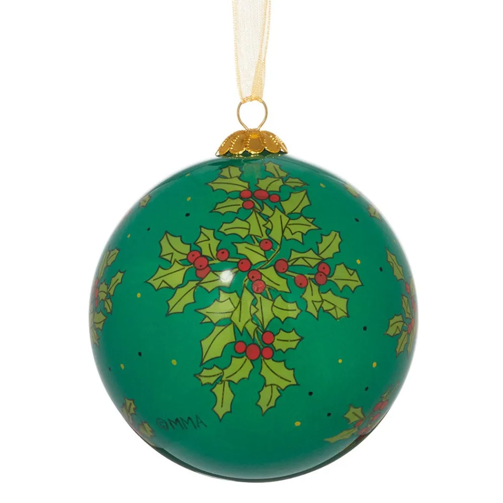 taithenson_angel_of_the_evergreens_handpainted_glass_ornament_1.webp Tait-Henson Angel of the Evergreens Hand-Painted Glass Ornament*The Met Store Flash Sale