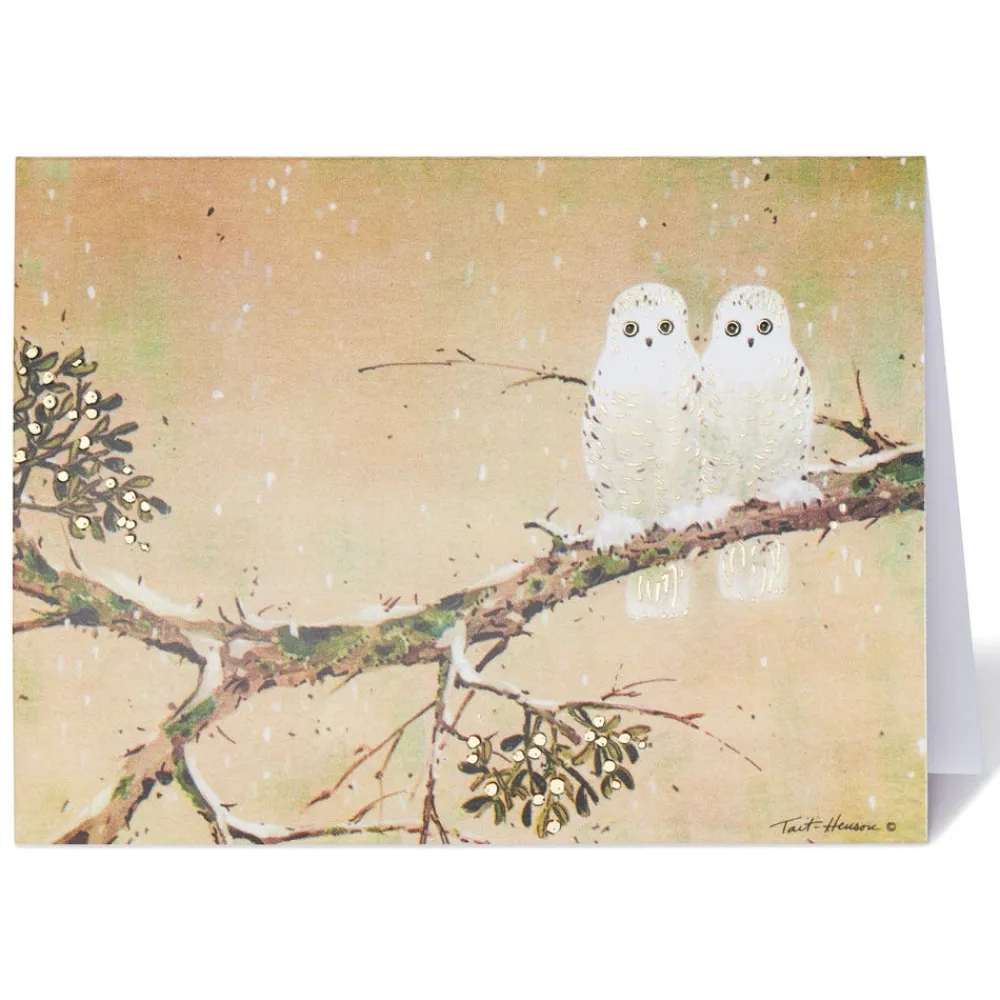 taithenson_two_on_a_perch_holiday_cards_0.webp Tait-Henson: Two on a Perch Holiday Cards*The Met Store Discount
