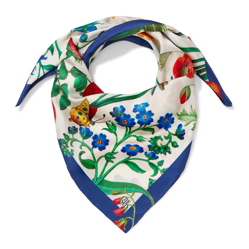 the_met_cloisters_garden_square_silk_scarf_2.webp The Met Cloisters Garden Square Silk Scarf*The Met Store Discount