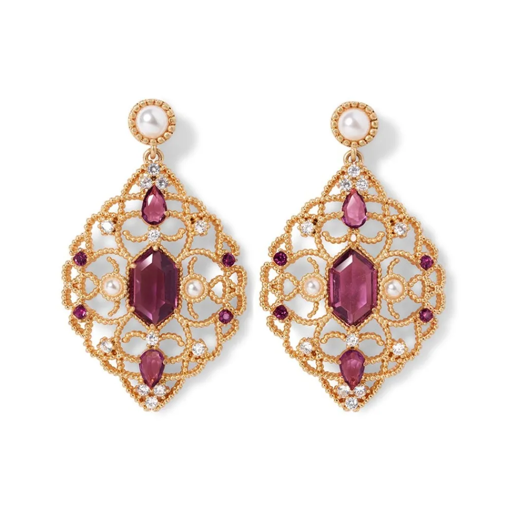 turkish_amethyst_statement_earrings_0.webp Turkish Amethyst Statement Earrings*The Met Store Fashion