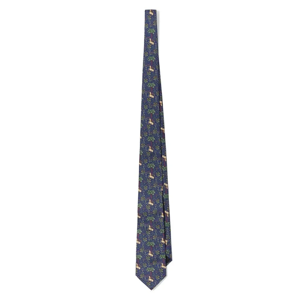 unicorn_in_a_garden_silk_necktie_4.webp Unicorn in a Garden Silk Necktie*The Met Store Fashion