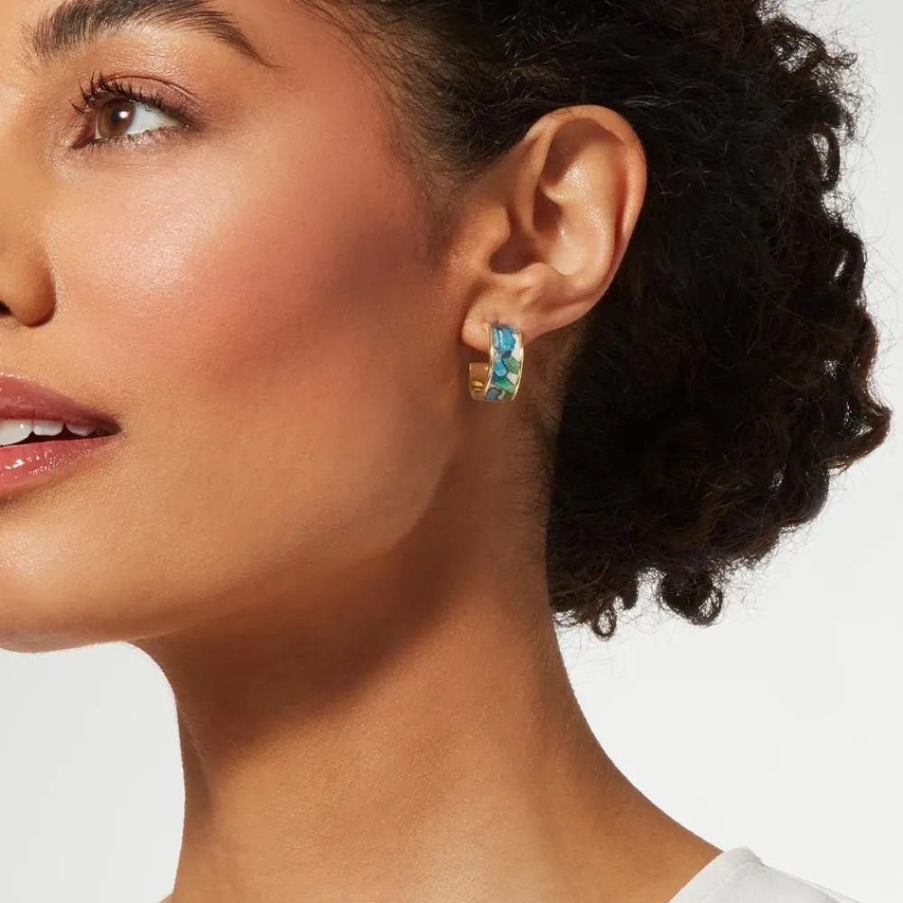 van_gogh_irises_enamel_hoop_earrings_2.webp Van Gogh Irises Enamel Hoop Earrings*The Met Store Cheap