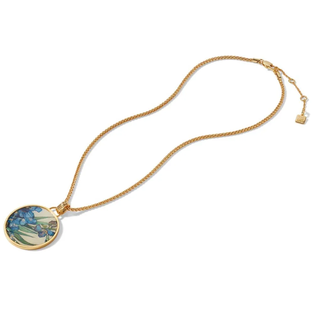 van_gogh_irises_enamel_pendant_necklace_3.webp Van Gogh Irises Enamel Pendant Necklace*The Met Store Shop