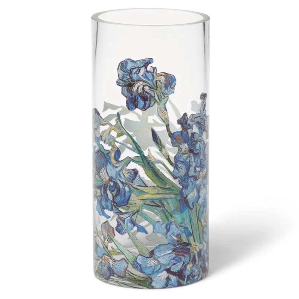 van_gogh_irises_glass_vase_0.webp Van Gogh Irises Glass Vase*The Met Store Outlet