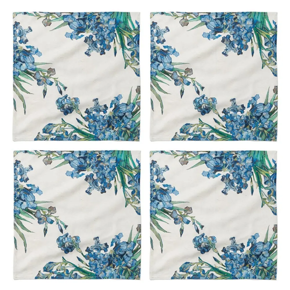 van_gogh_irises_napkin_set_0.webp Van Gogh Irises Napkin Set*The Met Store Hot