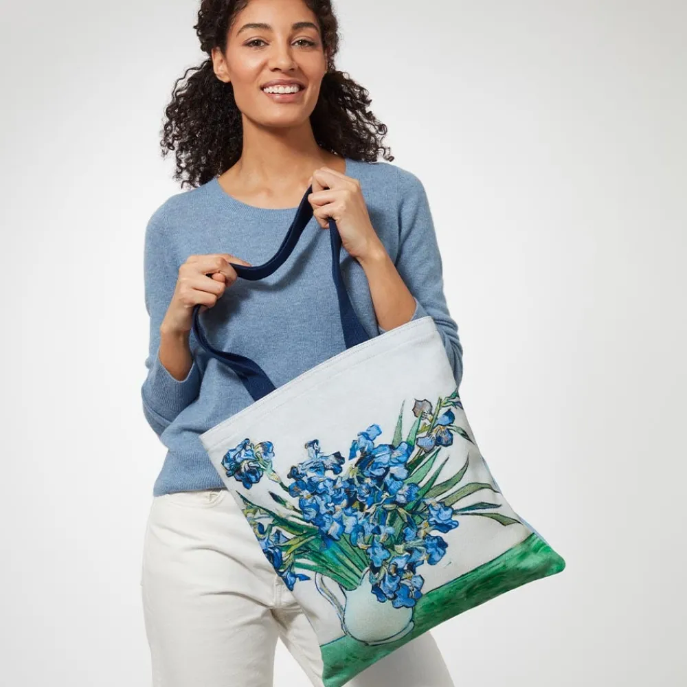van_gogh_irises_tote_2.webp Van Gogh Irises Tote*The Met Store Fashion
