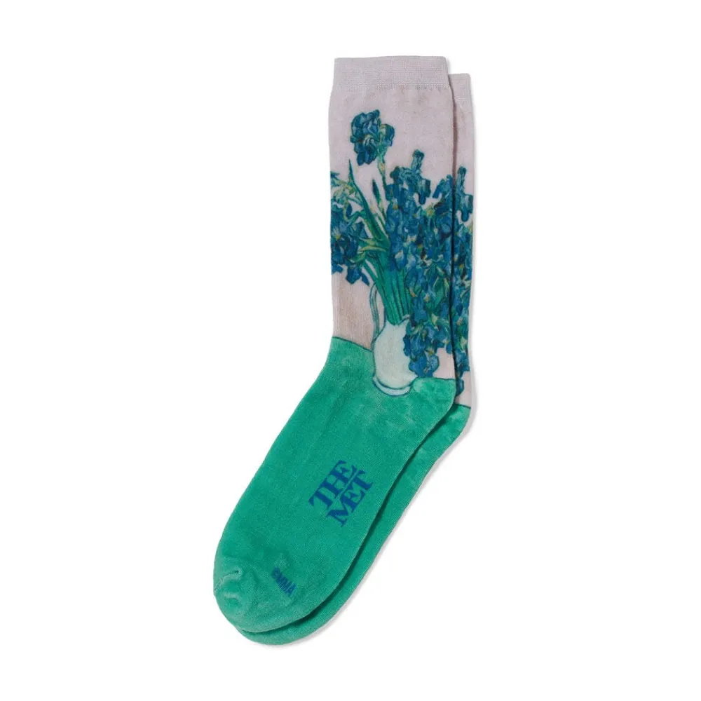 van_gogh_irises_womens_socks_0.webp Van Gogh Irises Women's Socks*The Met Store Cheap