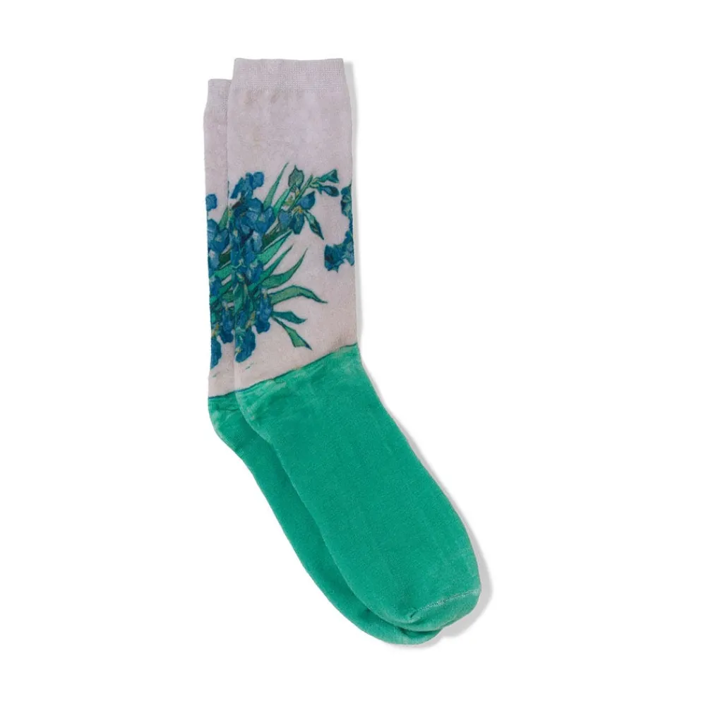 van_gogh_irises_womens_socks_1.webp Van Gogh Irises Women's Socks*The Met Store Cheap