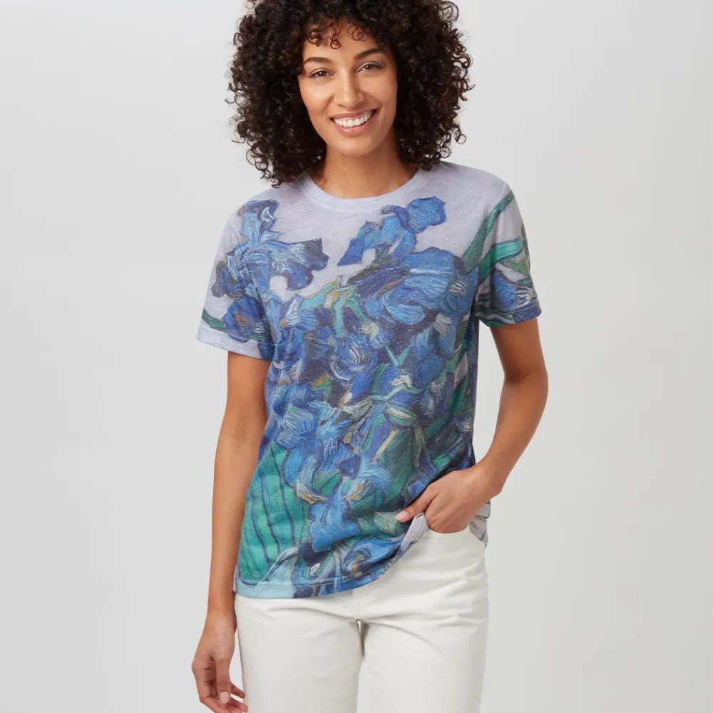 van_gogh_irises_womens_tee_1.webp Van Gogh Irises Women's Tee*The Met Store Store