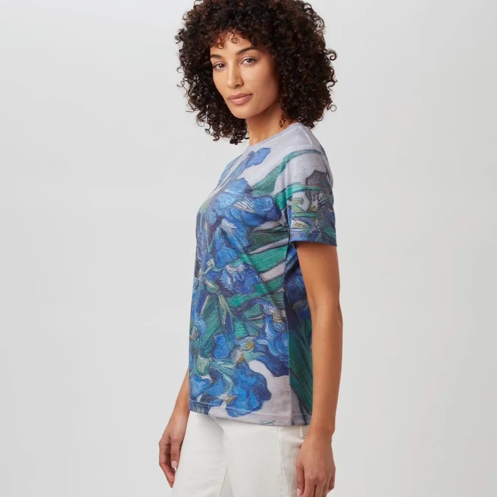 van_gogh_irises_womens_tee_3.webp Van Gogh Irises Women's Tee*The Met Store Store