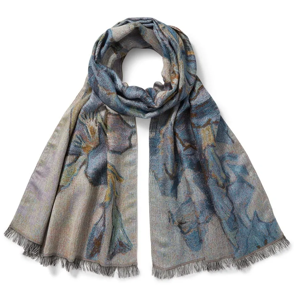 van_gogh_irises_woolblend_shawl_0.webp Van Gogh Irises Wool-Blend Shawl*The Met Store Best