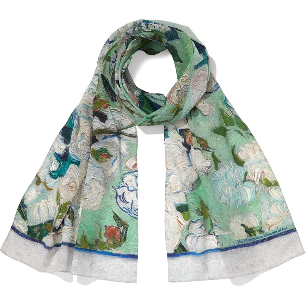 van_gogh_roses_oblong_silk_scarf_0.webp Van Gogh Roses Oblong Silk Scarf*The Met Store Fashion