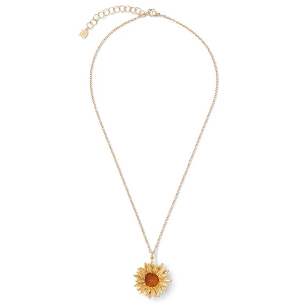 van_gogh_sunflower_pendant_necklace_1.webp Van Gogh Sunflower Pendant Necklace*The Met Store Cheap
