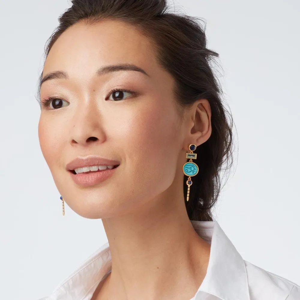 wedjat_eye_scarab_drop_earrings_1.webp Wedjat Eye Scarab Drop Earrings*The Met Store Hot