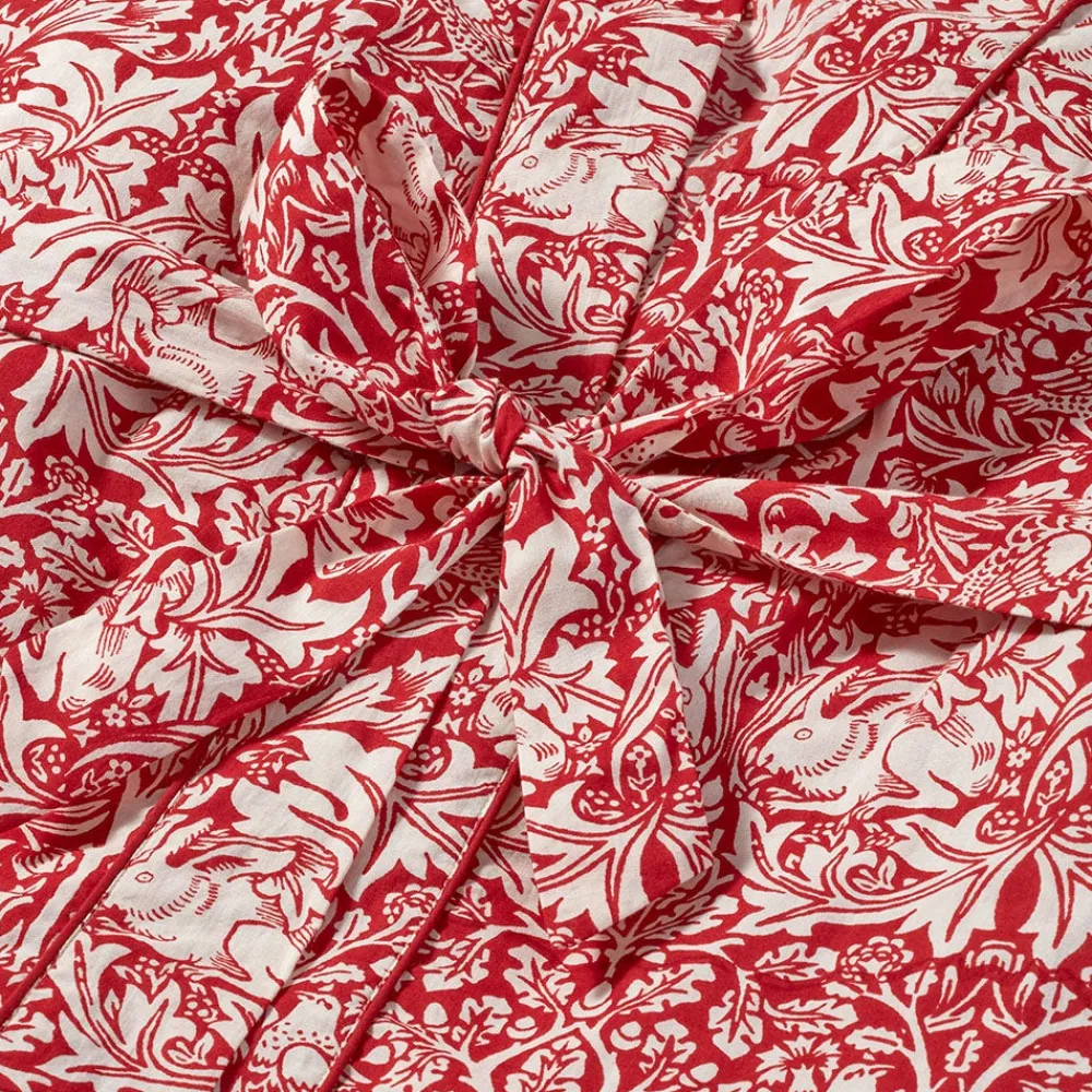 william_morris_brother_rabbit_unisex_cotton_robe_3.webp William Morris Brother Rabbit Unisex Cotton Robe*The Met Store New