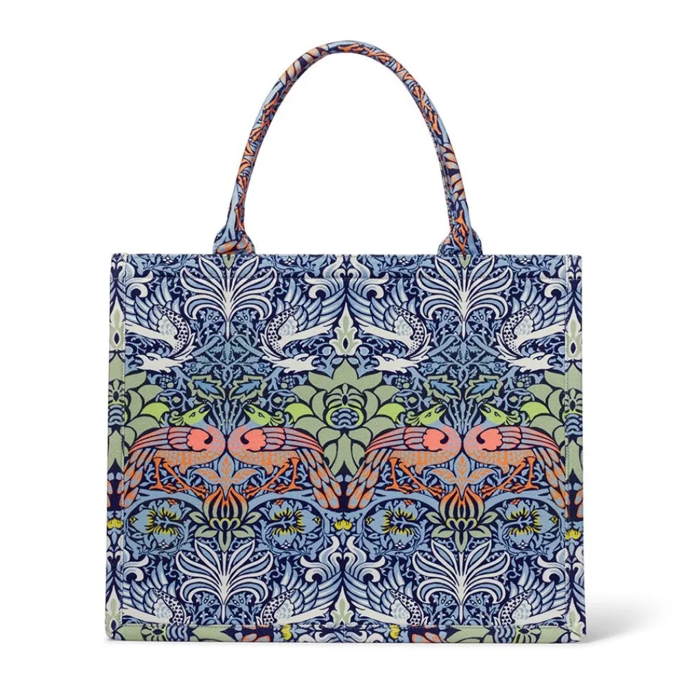 william_morris_peacock_and_dragon_oversize_structured_tote_0.webp William Morris Peacock and Dragon Oversize Structured Tote*The Met Store Online