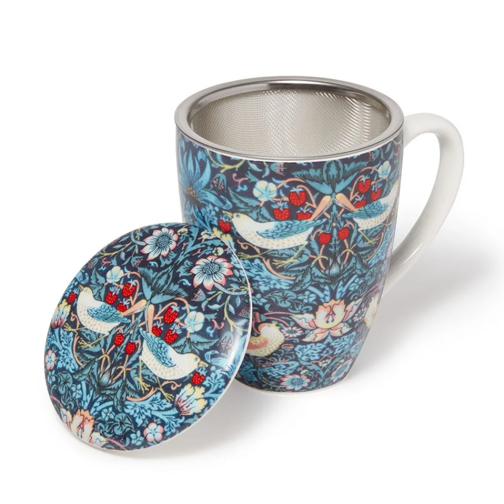 william_morris_strawberry_thief_covered_mug_with_tea_infuser_0.webp William Morris Strawberry Thief Covered Mug with Tea Infuser*The Met Store Clearance
