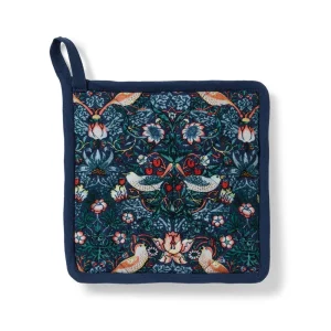 William Morris Strawberry Thief Pot Holder and Oven Mitt Set*The Met Store Clearance