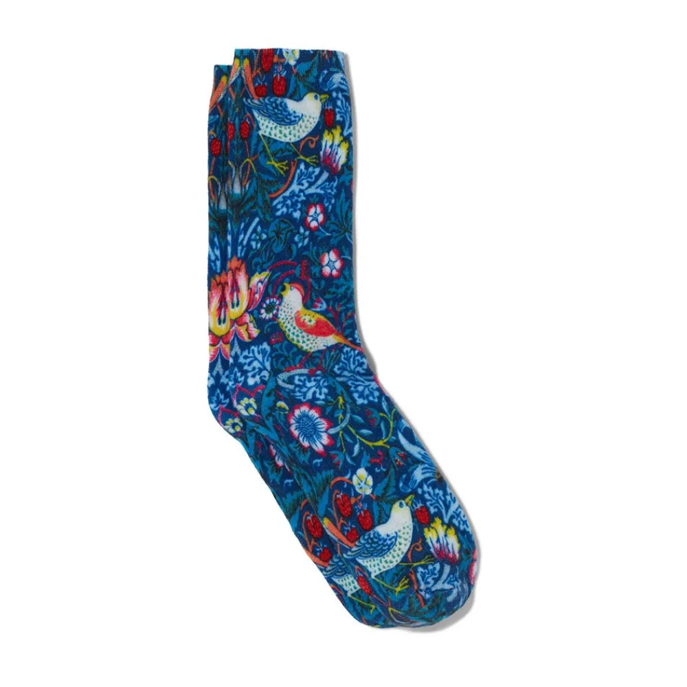 william_morris_strawberry_thief_womens_socks_1.webp William Morris Strawberry Thief Women's Socks*The Met Store Online