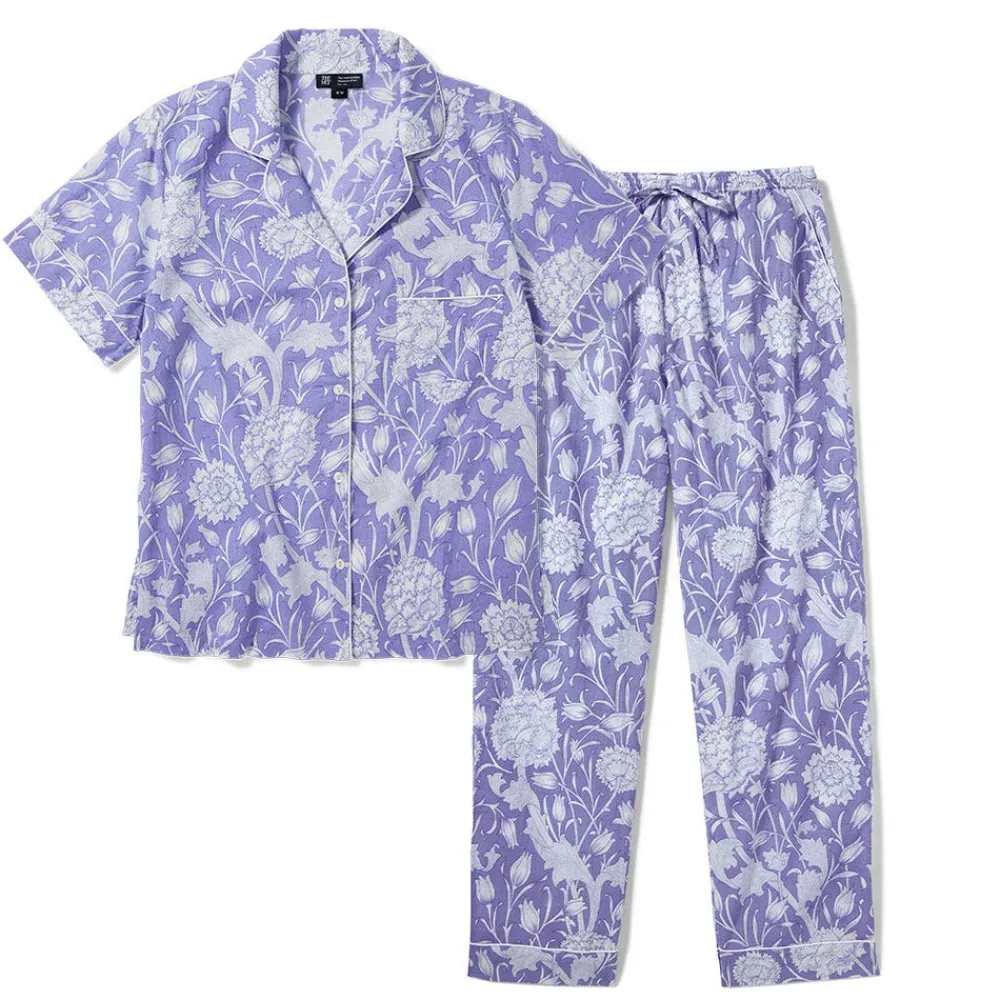 william_morris_wild_tulip_womens_cotton_pajamas_0.webp William Morris Wild Tulip Women's Cotton Pajamas*The Met Store Hot