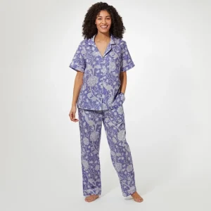William Morris Wild Tulip Women's Cotton Pajamas*The Met Store Hot