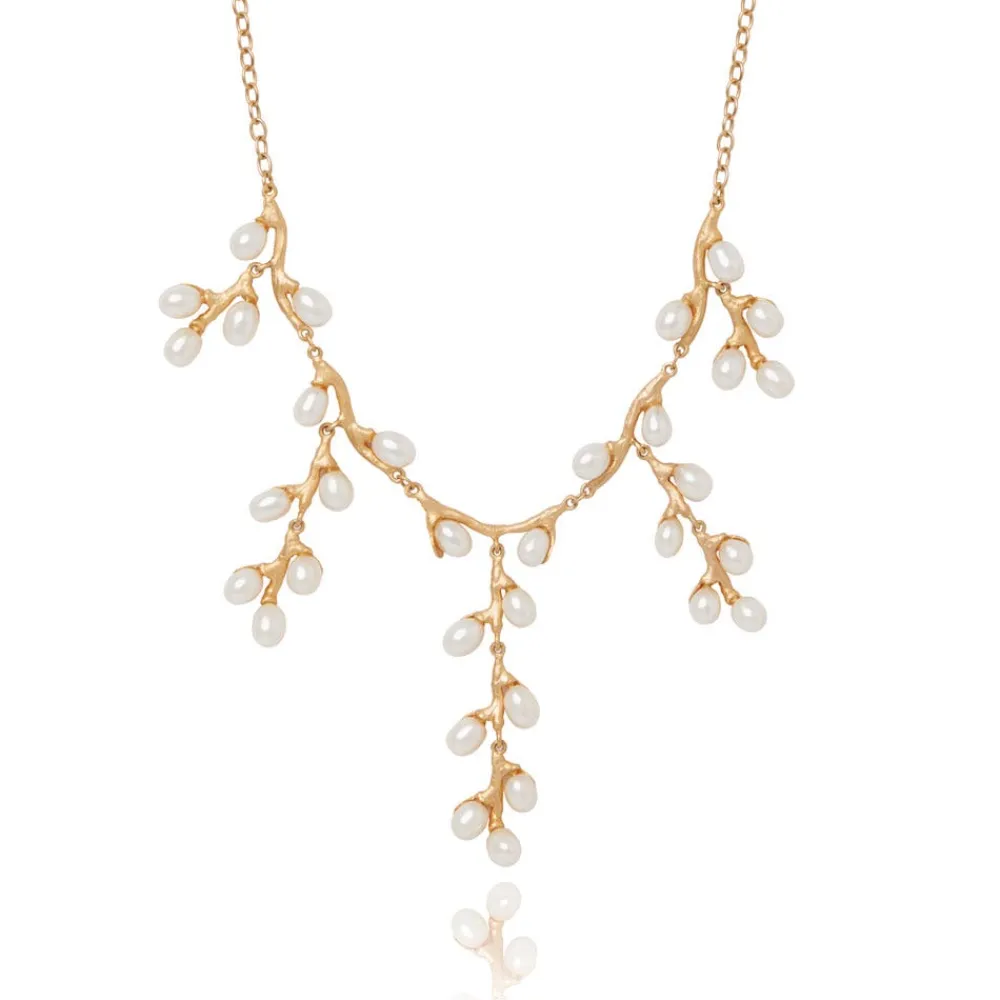 willow_catkins_pearl_bib_necklace_0.webp Willow Catkins Pearl Bib Necklace*The Met Store Hot